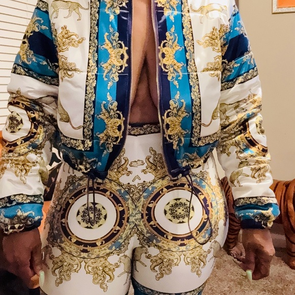 Milan Inspired Jacket with Matching Leggings (3 Different Prints) - Picture 11 of 11